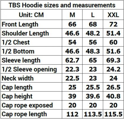 TBS Hoodie M – Bild 2