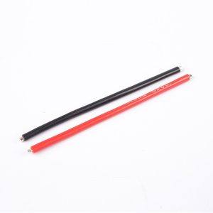 14AWG Silikonkabel 15cm 1x Rot & 1x Schwarz