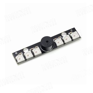 5V Buzzer und WS2812 LED lang