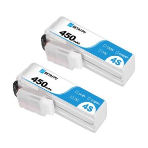 BetaFPV 450mAh 4S 75C Lipo Batterie (2Stk)