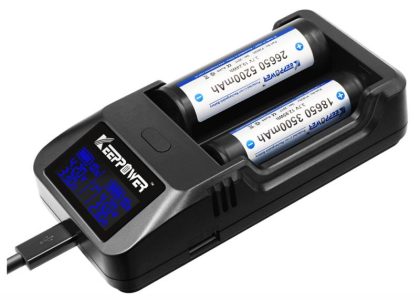 KP L2 Plus Ladegerät für verschiedene Li-Ion Batterien