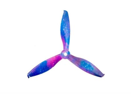 Gemfan 5043 WinDancer Durable Triblade Propeller Galaxy Blau