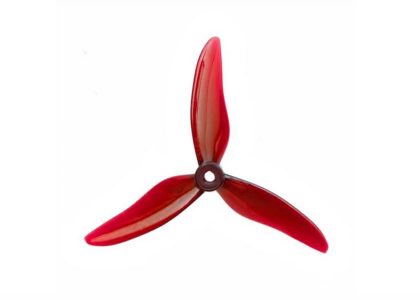Gemfan 51499 Hurricane Durable Triblade Propeller Neon-Red