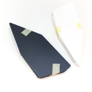 Wing Winglets, Paar, weiss oder schwarz