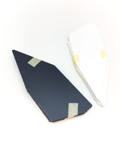 Wing Winglets, Paar, weiss oder schwarz