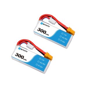 BetaFPV 300mAh 2S 45C Lipo Batterie 1 Stück