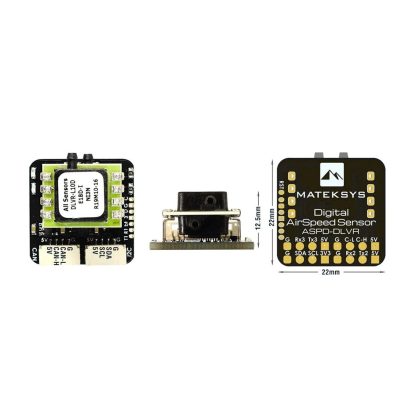Matek Digital AirSpeed Sensor (ASPD-DLVR, CAN, I2C & UAVCAN) – Bild 2