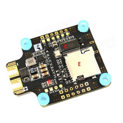 Mateksys F405-CTR AIO Flight Controller – Bild 3