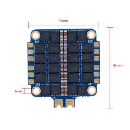SucceX 50A 2-6S 4-in-1 ESC Dshot1200 – Bild 3