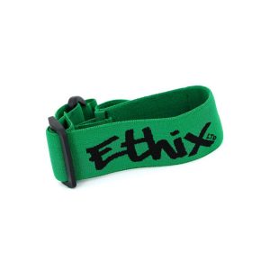 Ethix Goggle Strap V3 Green - Black Logo