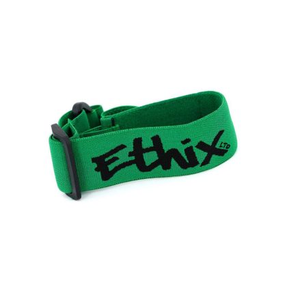 Ethix Goggle Strap V3 Green - Black Logo