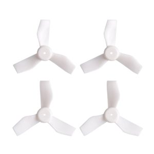 Gemfan 31mm 3-Blatt Propeller (1.0mm Shaft) Weiss