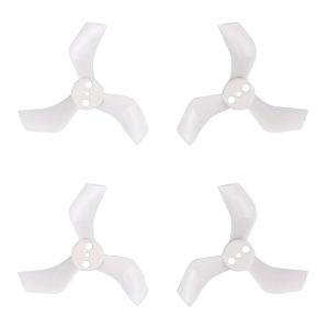 Gemfan 40mm  3-Blatt Propeller (1.5mm Shaft) Weiss