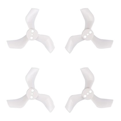Gemfan 40mm  3-Blatt Propeller (1.5mm Shaft) Weiss