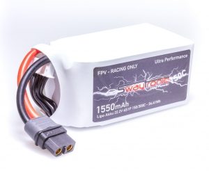 Sway-FPV LiPo 6S 1550mAh 150C XT60