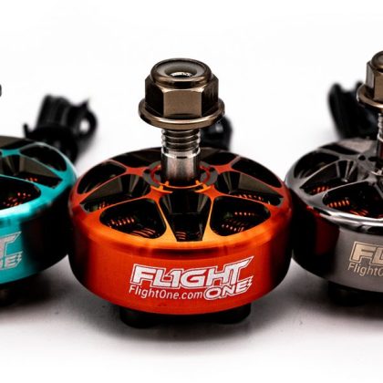 FlightOne Candy Coated Motors - Dark Orange 1800KV