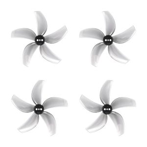 Gemfan D63 5-Blatt Propeller (1.5mm Shaft) Transparent Grau