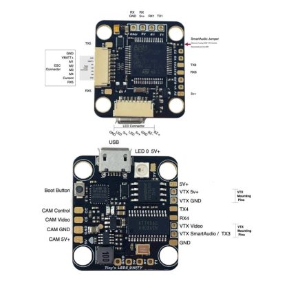 TinysLEDs Unity Mini F7 Flight Controller – Bild 3