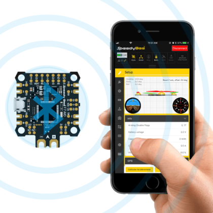 SpeedyBee Stack F7 V2 mit Bluetooth – Bild 4
