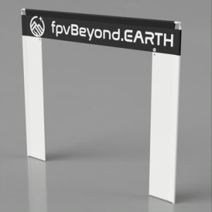 BeyondEARTH Race Gate (schwarz/weiss)