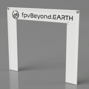 BeyondEARTH Race Gate (weiss)