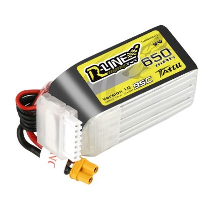 Tattu R-Line 650mAh 95C 22.2V 6S1P Lipo mit XT30U-F