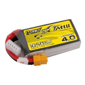 Tattu R-Line Version 4.0 1050mAh 14.8V 130C 4S1P Lipo mit XT60