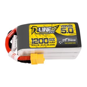Tattu R-Line Version 5.0 1200mAh 22.2V 150C 6S1P Lipo