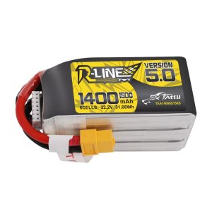 Tattu R-Line Version 5.0 1400mAh 22.2V 150C 6S1P Lipo