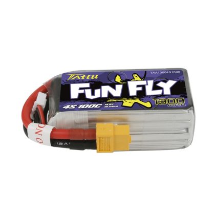 Tattu Funfly Series 1300mAh 14.8V 100C 4S1P Lipo mit XT60 – Bild 2