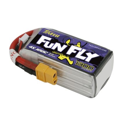 Tattu Funfly Series 1300mAh 14.8V 100C 4S1P Lipo mit XT60 – Bild 3