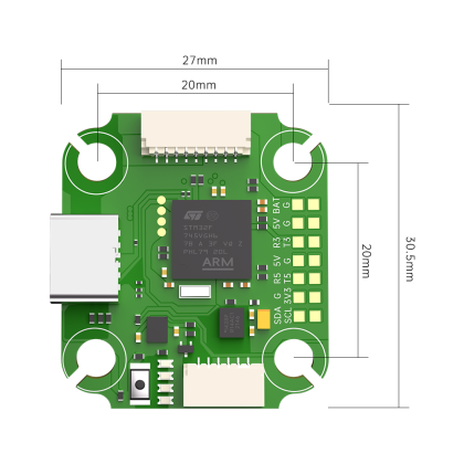 BLITZ Mini F745 Flight Controller – Bild 3