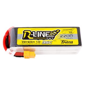 Tattu R-Line 18.5V 2200mah 5S 95C Lipo mit XT60