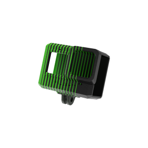 iFLIGHT TPU Adjustable GoPro Hero 9 Mount (0~40°) Green & Black