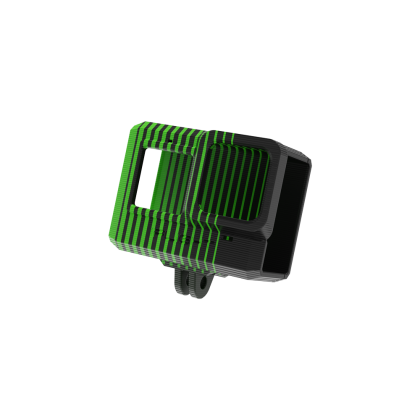 iFLIGHT TPU Adjustable GoPro Hero 9 Mount (0~40°) Green & Black