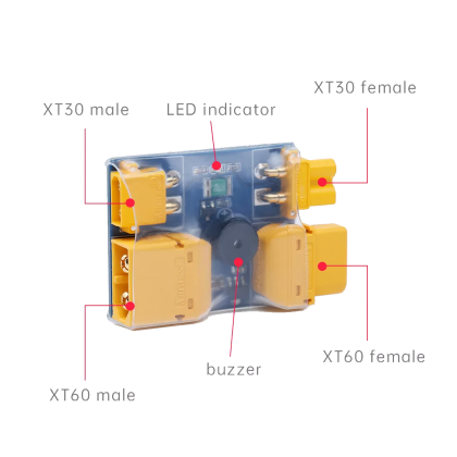 iFLIGHT Smart Smoke Stopper XT60 to XT30 – Bild 3